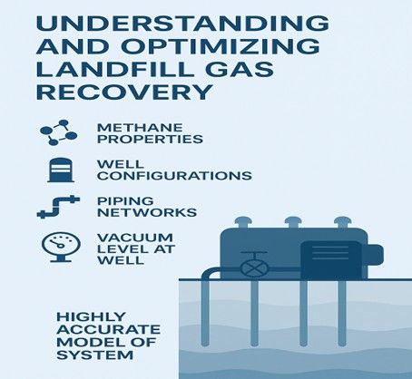 Efficient landfill gas recovery